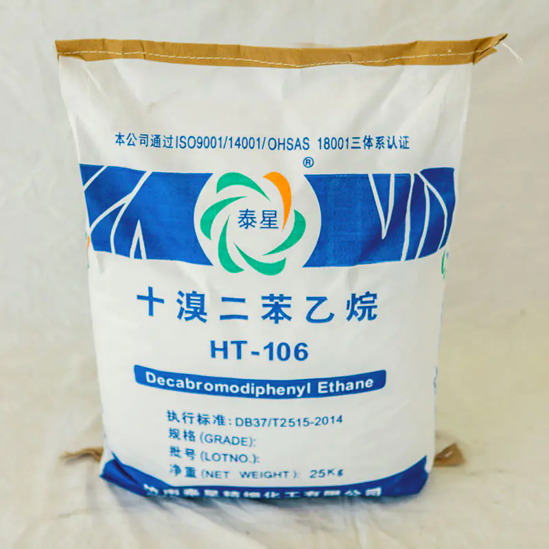 ¿Cómo mejora el decabromodifenil etano el retardo de llama en materiales industriales?